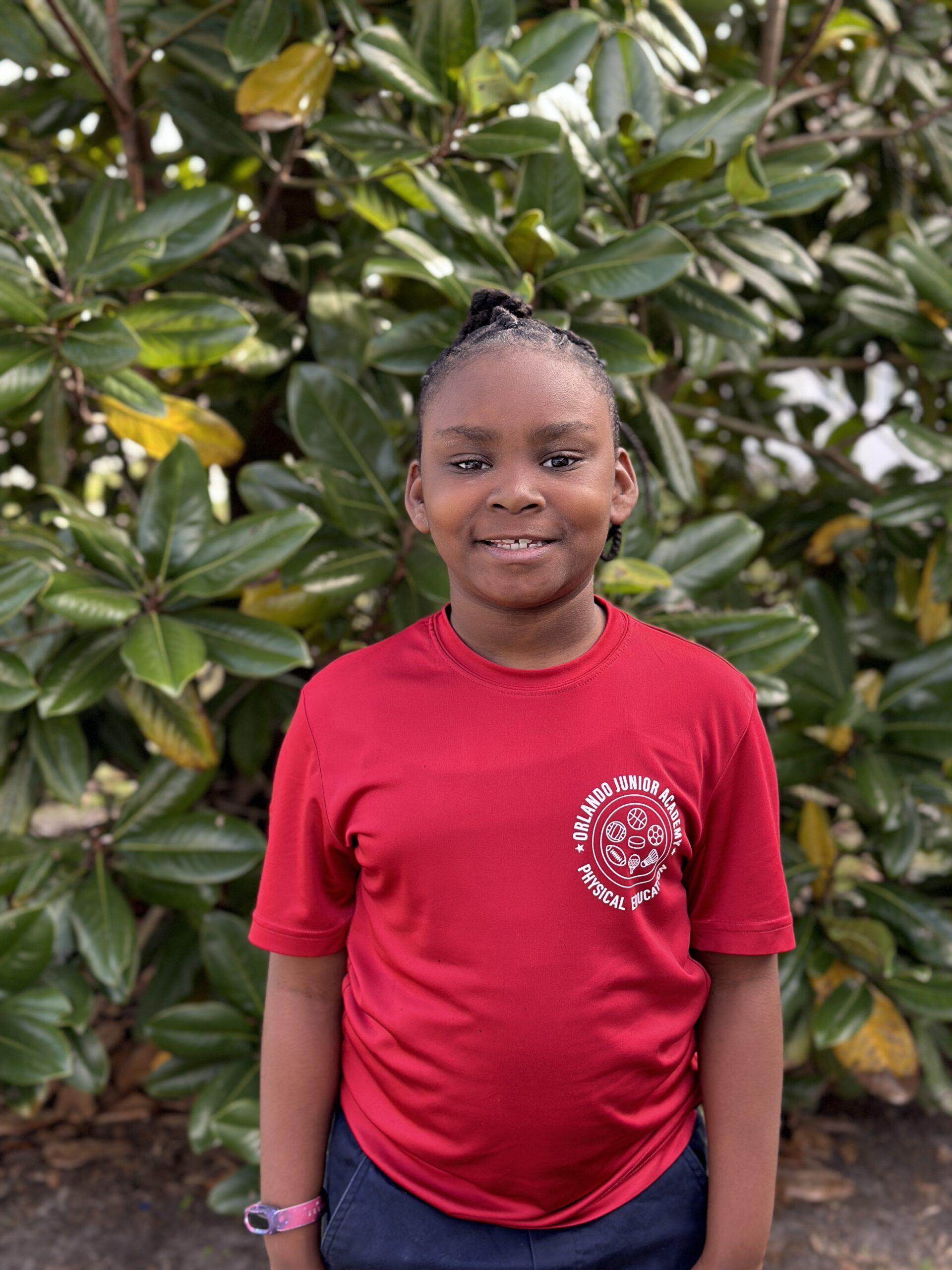 Ca’Lyn, student at Orlando Junior Academy
