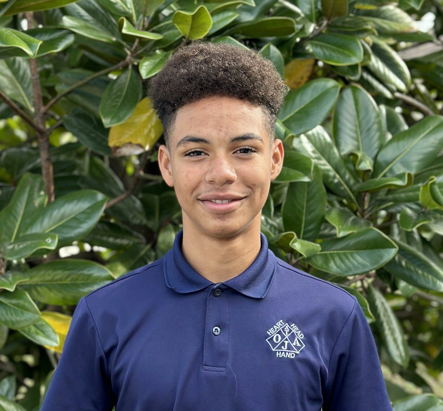 Devin, student at Orlando Junior Academy